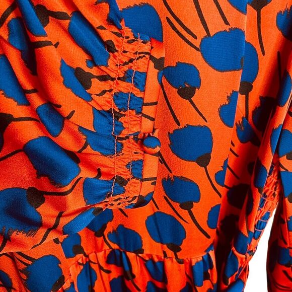 Kate Spade New York Poetic Floral Smocked Dress - Picture 7 of 15